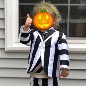 Toddler Beetlejuice Halloween costume